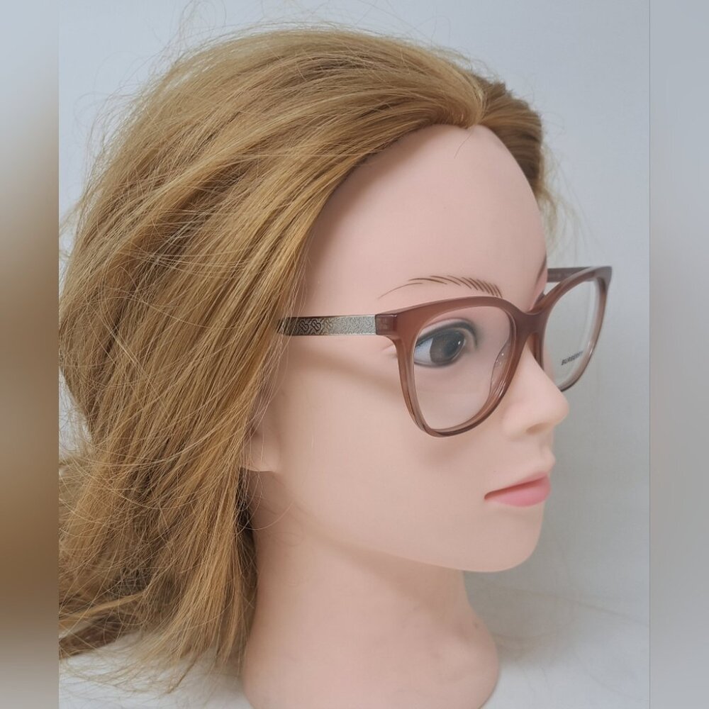 NWT Burberry Women's Charlotte Eye Glasses Frames Brown BE 2333 3173 53-16-140 - Picture 8 of 16